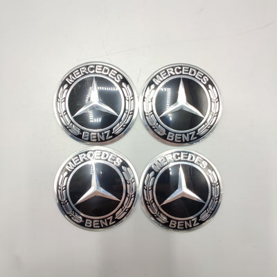 Universal 5.6mm Metal patri Wheel Logo in Premium Quality 4 Pcs Set