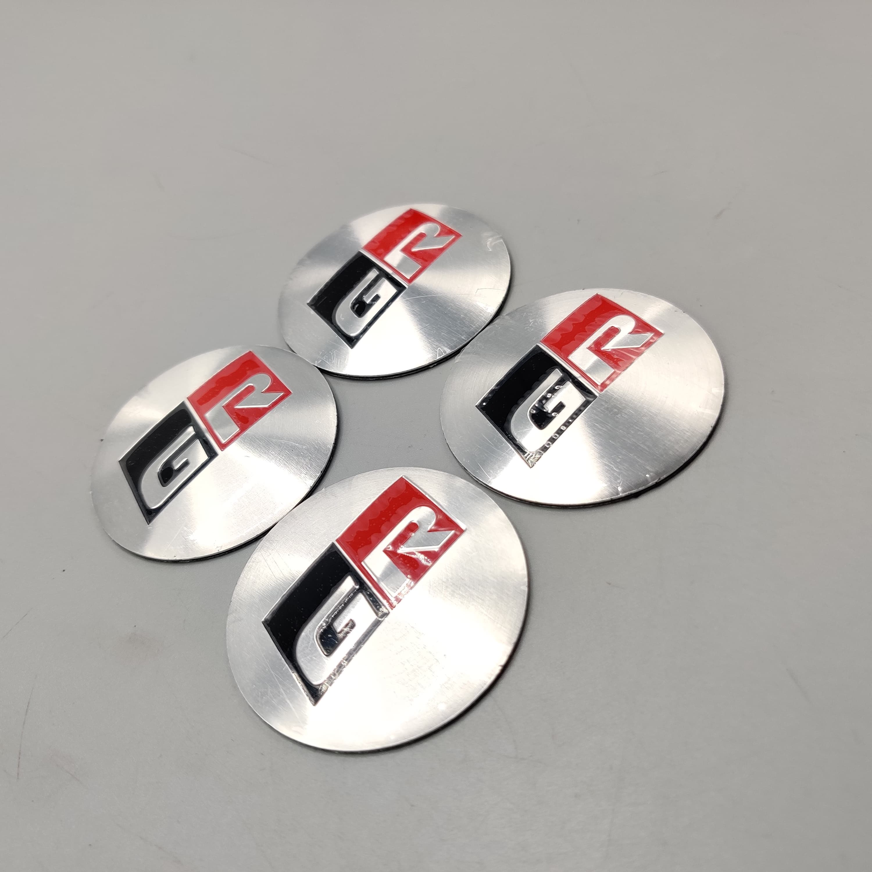 Universal 5.6mm Metal patri Wheel Logo in Premium Quality 4 Pcs Set