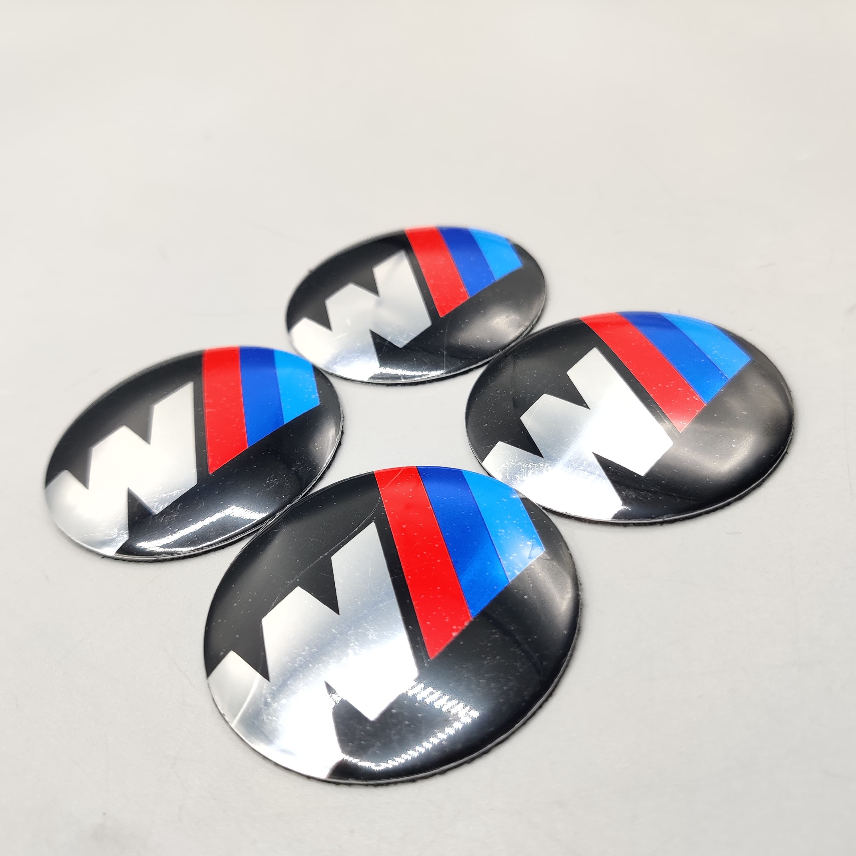 Universal 5.6mm Metal patri Wheel Logo in Premium Quality 4 Pcs Set