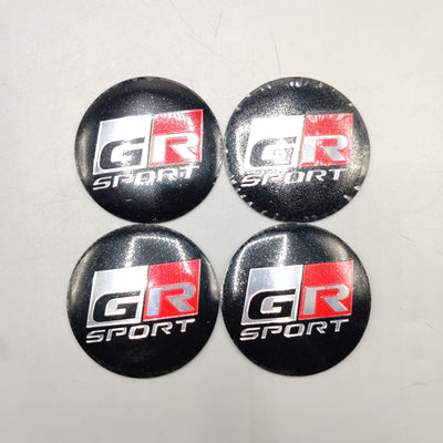 Universal 5.6mm Metal patri Wheel Logo in Premium Quality 4 Pcs Set