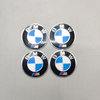 Universal 4.5mm Metal patri Wheel Logo in Premium Quality 4 Pcs Set