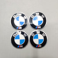 Universal 4.5mm Metal patri Wheel Logo in Premium Quality 4 Pcs Set