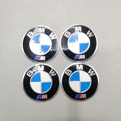 Universal 4.5mm Metal patri Wheel Logo in Premium Quality 4 Pcs Set