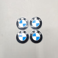 Universal 4.5mm Metal patri Wheel Logo in Premium Quality 4 Pcs Set