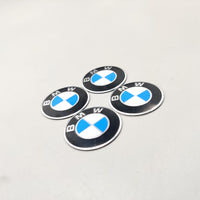 Universal 4.5mm Metal patri Wheel Logo in Premium Quality 4 Pcs Set