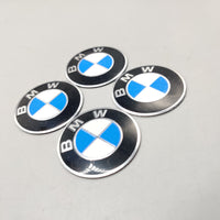 Universal 4.5mm Metal patri Wheel Logo in Premium Quality 4 Pcs Set