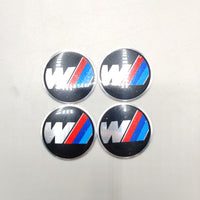 Universal 4.5mm Metal patri Wheel Logo in Premium Quality 4 Pcs Set