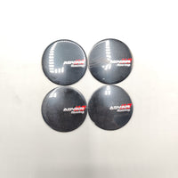 Universal 4.5mm Metal patri Wheel Logo in Premium Quality 4 Pcs Set