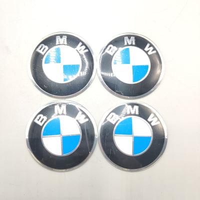 Universal 7.0mm Metal patri Wheel Logo in Premium Quality 4 Pcs Set