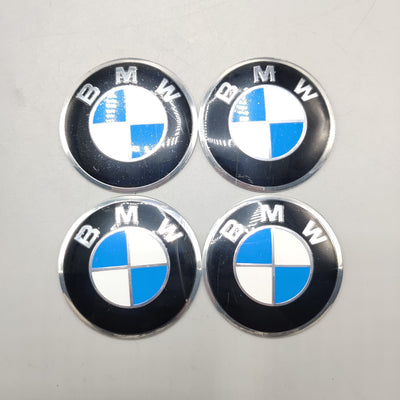 Universal 7.0mm Metal patri Wheel Logo in Premium Quality 4 Pcs Set