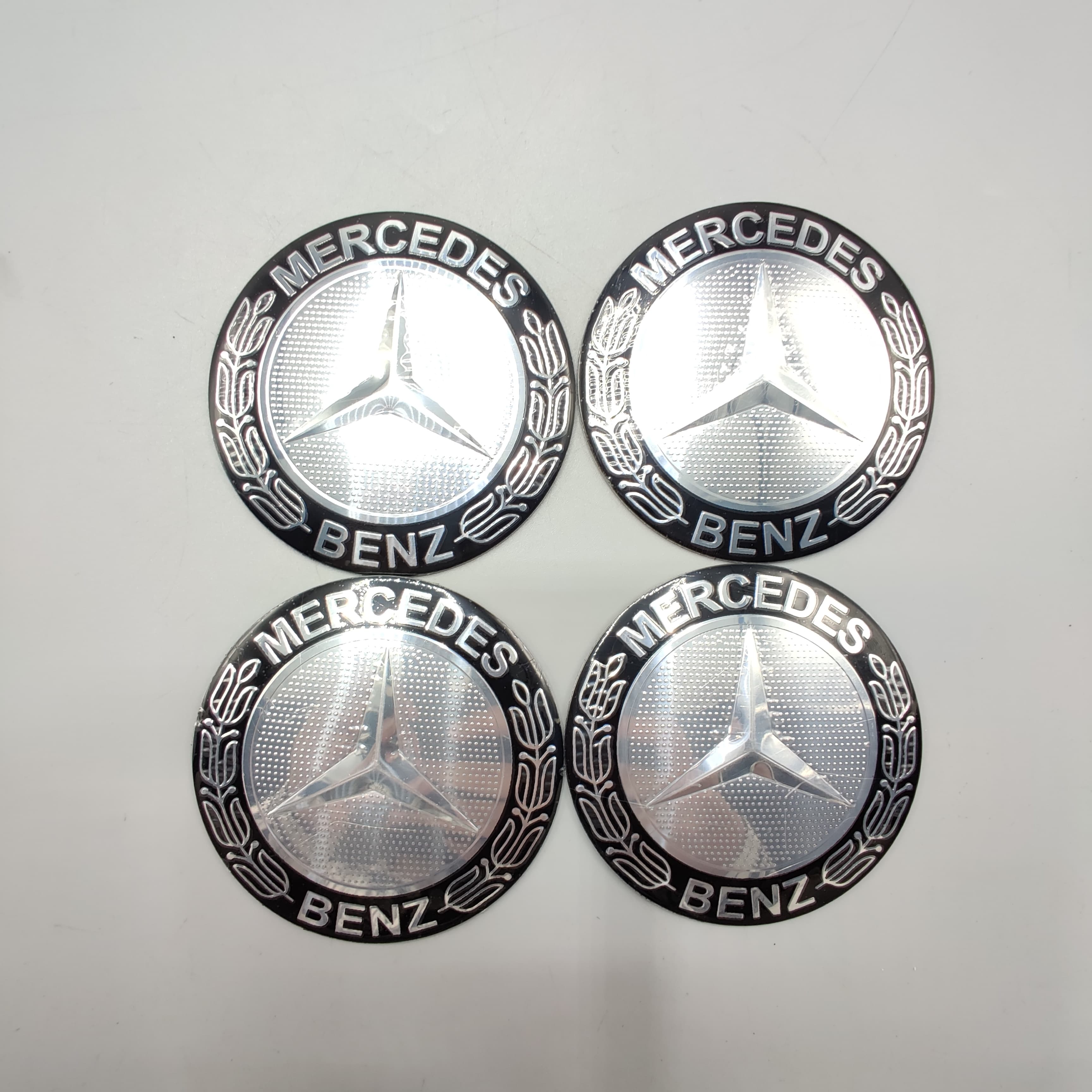 Universal 7.5mm Metal patri Wheel Logo in Premium Quality 4 Pcs Set