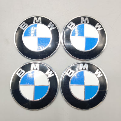 Universal 7.5mm Metal patri Wheel Logo in Premium Quality 4 Pcs Set