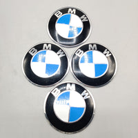 Universal 7.5mm Metal patri Wheel Logo in Premium Quality 4 Pcs Set