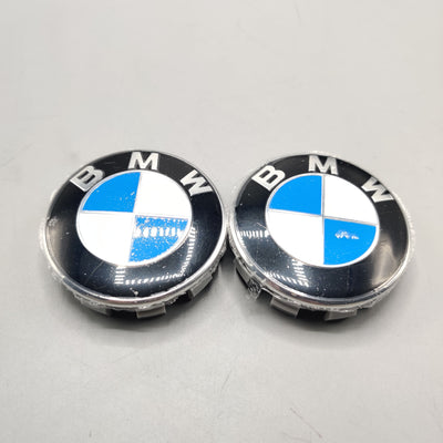 Universal 6.5mm ABS Material Wheel Logo in Premium Quality 4 Pcs Set