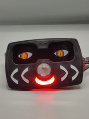 Universal Cat Style Customize Bike Panal With Indicator And Devil Eye Function 1 Pc