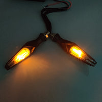 Universal Bike Heart Beat Indicators Audi Style With Parking Light 2 Pcs Set