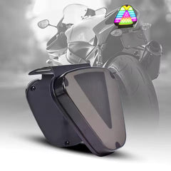 Universal RGB 3rd Brake Lamp F1 Style V Shape Tail Light For All Vehicles 1 Pcs