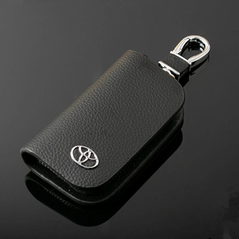 Premium Quality Toyota Leather Key Cover 1 PC