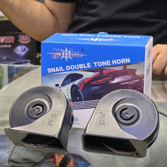 GMKA Highest Volume Snail Double Tone Horn G16 2 Pcs Set