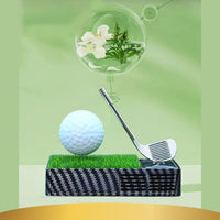 1 Pc Universal Dashboard Solar Car Air Freshener Grass Golf Set Perfume For Car