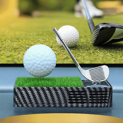 1 Pc Universal Dashboard Solar Car Air Freshener Grass Golf Set Perfume For Car
