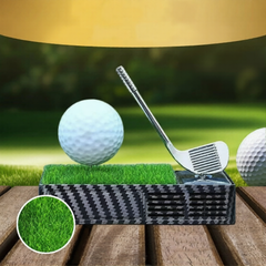 1 Pc Universal Dashboard Solar Car Air Freshener Grass Golf Set Perfume For Car