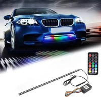 1 Pc Universal Knight Rider Atmosphere Light 24 inches 48-LED Dynamic RGB Light