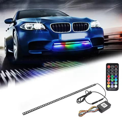 1 Pc Universal Knight Rider Atmosphere Light 24 inches 48-LED Dynamic RGB Light