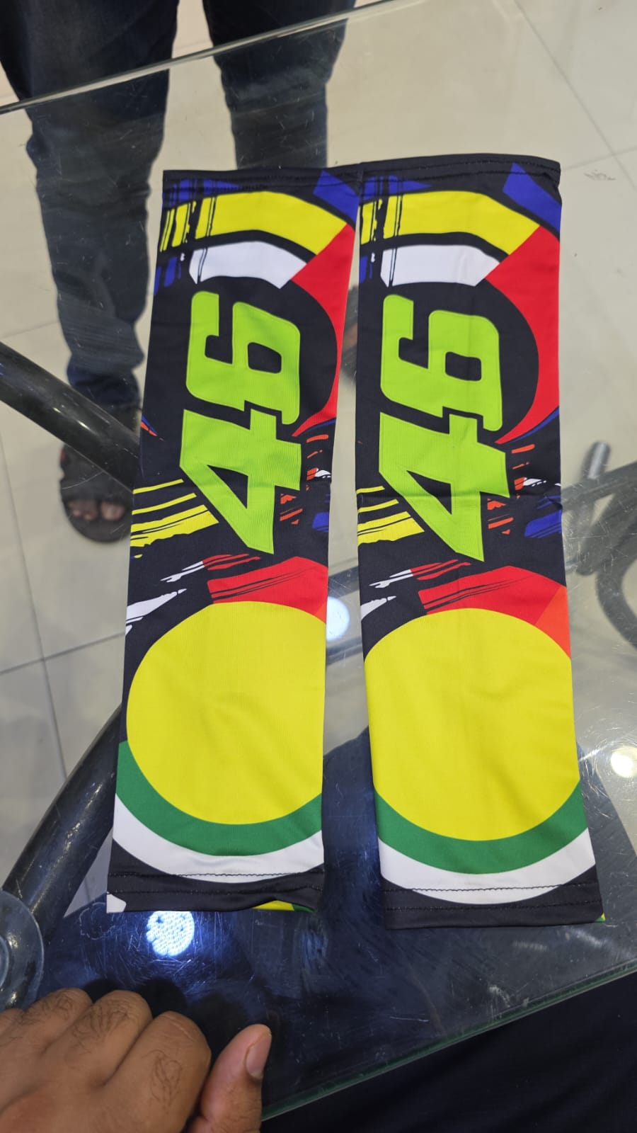 2 Pcs Set Universal Full Elastic Printed Elbow inner in Premium Quality
