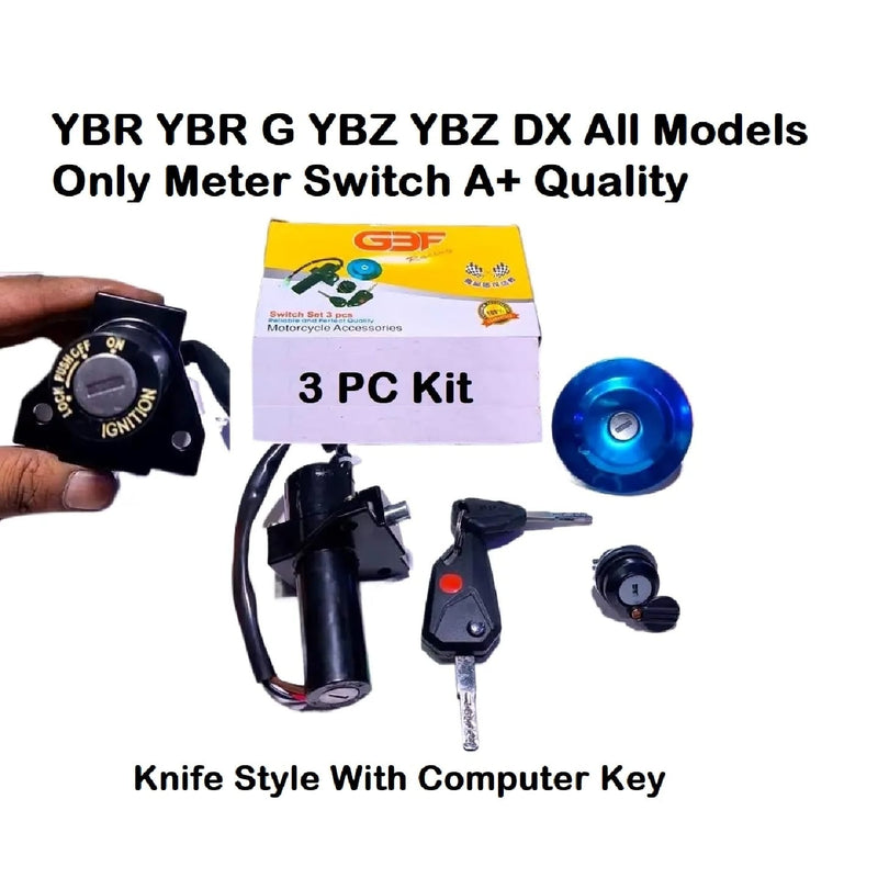 GBF 3in1 Switch Kit YAMAHA YBR With Light And Computer Keys