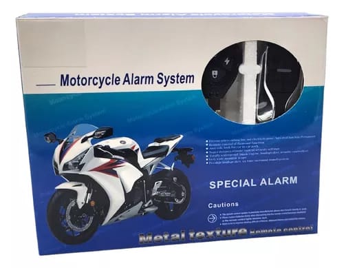 HONDA Motorcycle Security Alarm System In Metal Texture Remote Control