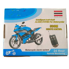 HJG Motorcycle - 500M Bike Security Alarm System With Antenna Remote