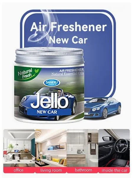 Jello New Car Flavor Air Freshener Gel Long Lasting Fragrance 1 Pc