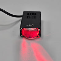 HJG Super Slim High Power Devil Eye 40W Landscape Style Grill LED Fog Light for Car 2 pcs Set