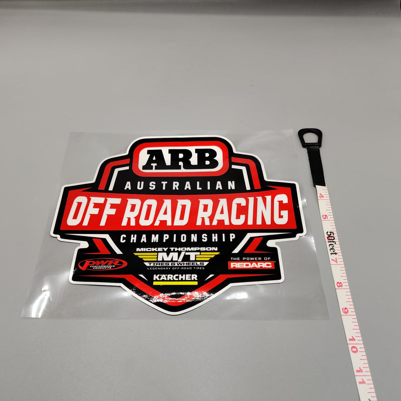 Premium Quality Custom Sticker Big Sheet For Car & Bike Embossed Style ARB Off Road Racing