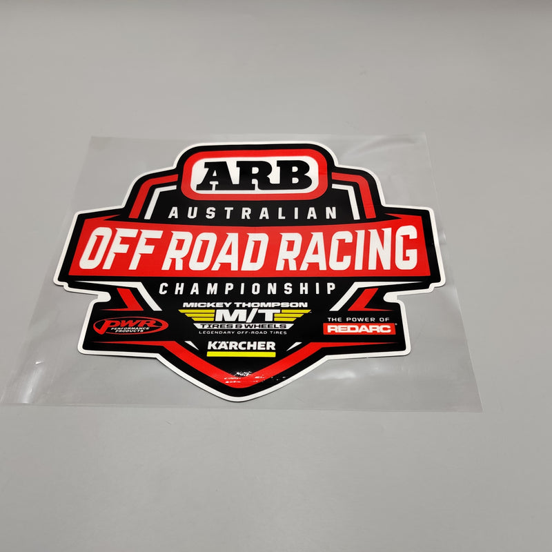 Premium Quality Custom Sticker Big Sheet For Car & Bike Embossed Style ARB Off Road Racing