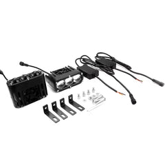 Universal 3 Lens U3 Premium Series Grill Light With Fan 2 Pcs Set