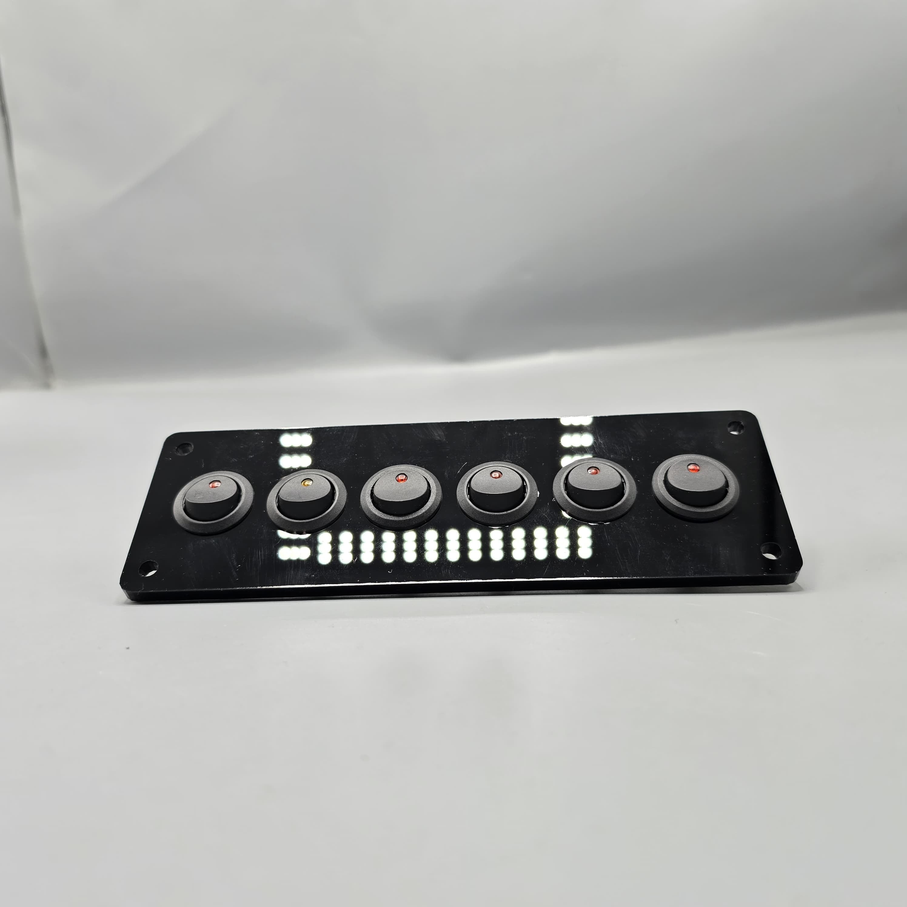 7 Switch Panel Universal 7 Inch Switch Panel 6pcs ON-Off Switch Rectangular Shape 1 P ...