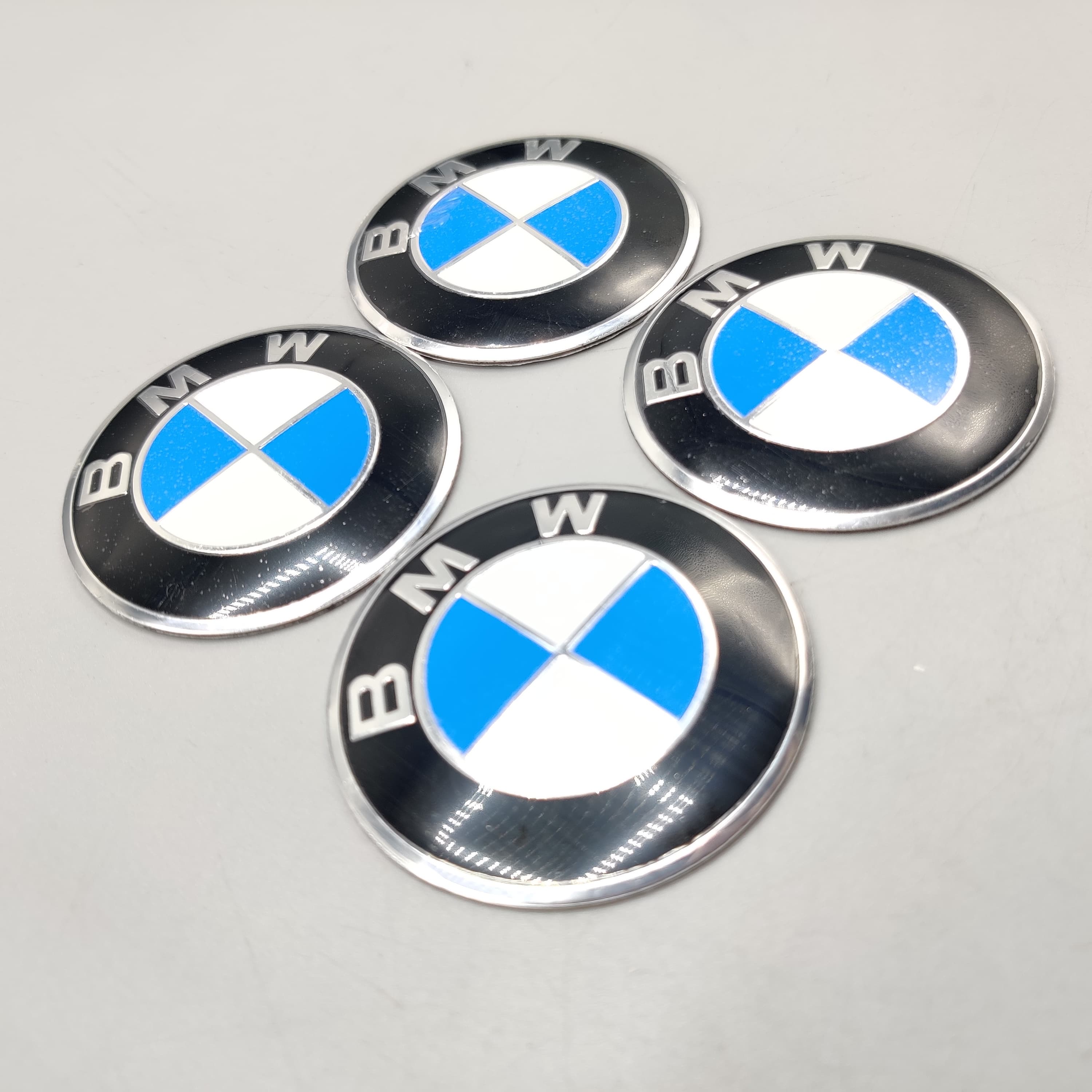 Universal 6.0mm Metal patri Wheel Logo in Premium Quality 4 Pcs Set