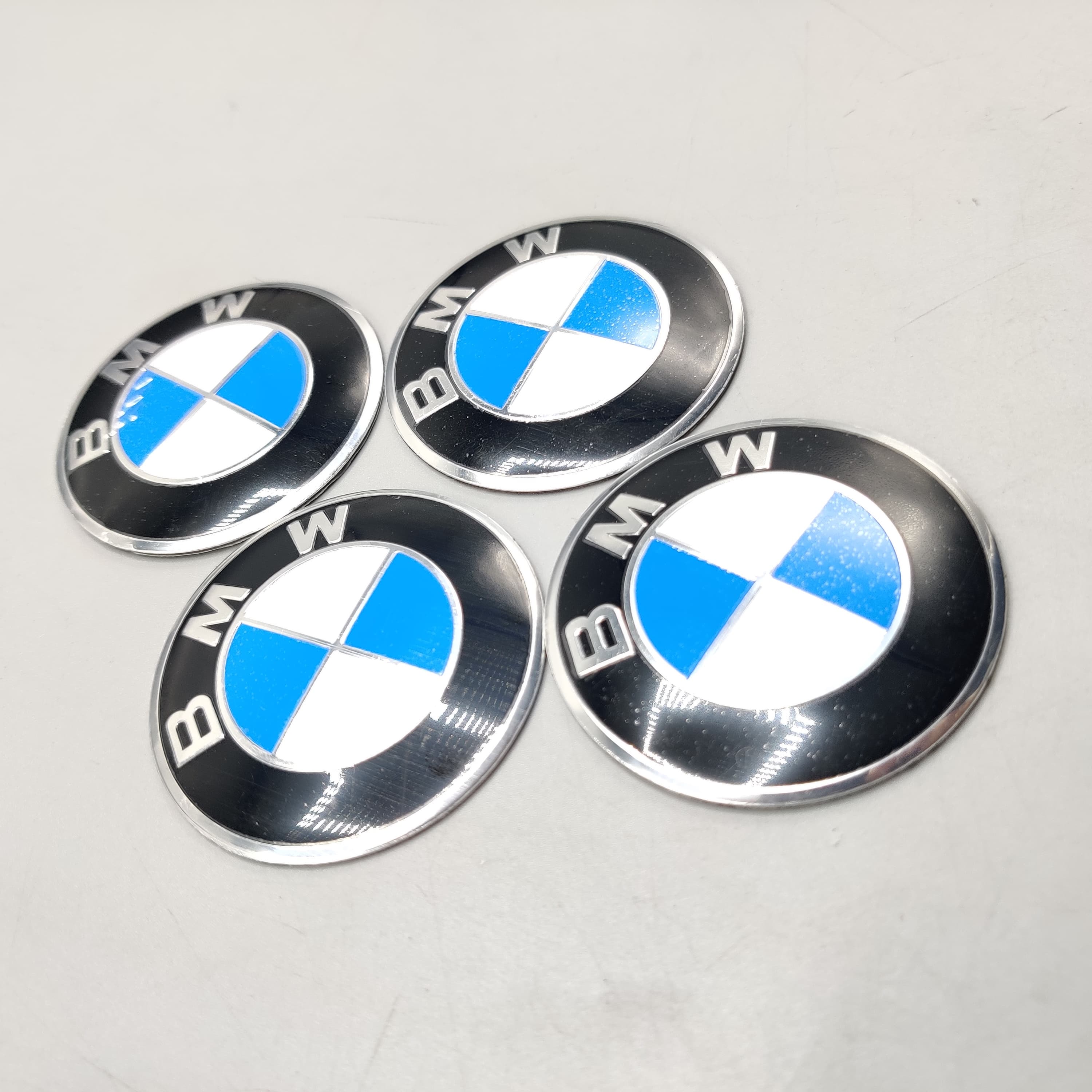 Universal 6.0mm Metal patri Wheel Logo in Premium Quality 4 Pcs Set