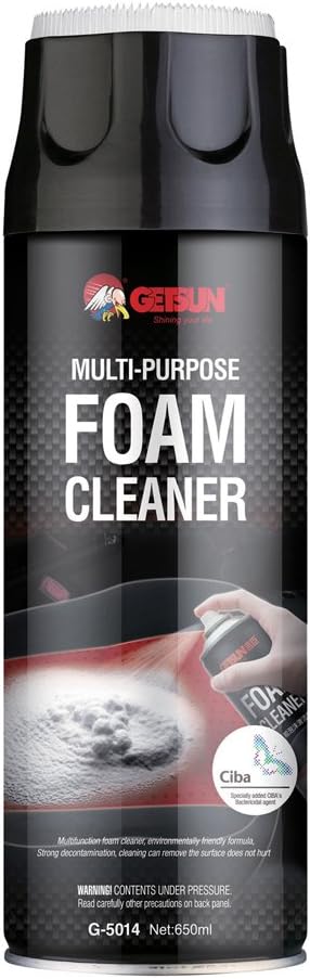 Getrsun Universal Multi-Purpose Form Cleaner For Car 1 Pc 650ml