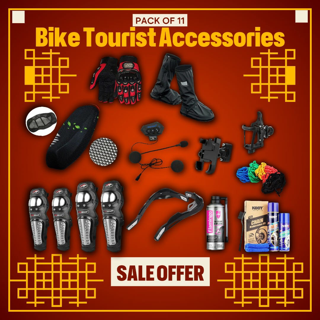 Universal 11  in 1 Extreme Bundle Tourist Travelling Accessories Kit