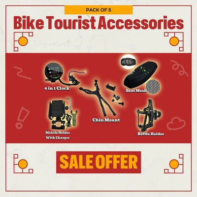 Universal 5 in 1 Bundle Tourist Travelling Accessories Kit