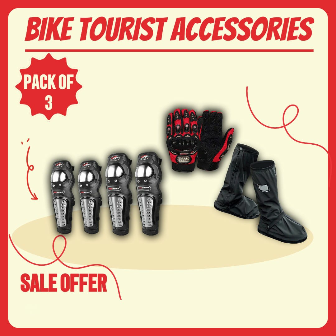 Universal 3 in 1 Bundle Tourist Travelling Accessories Kit