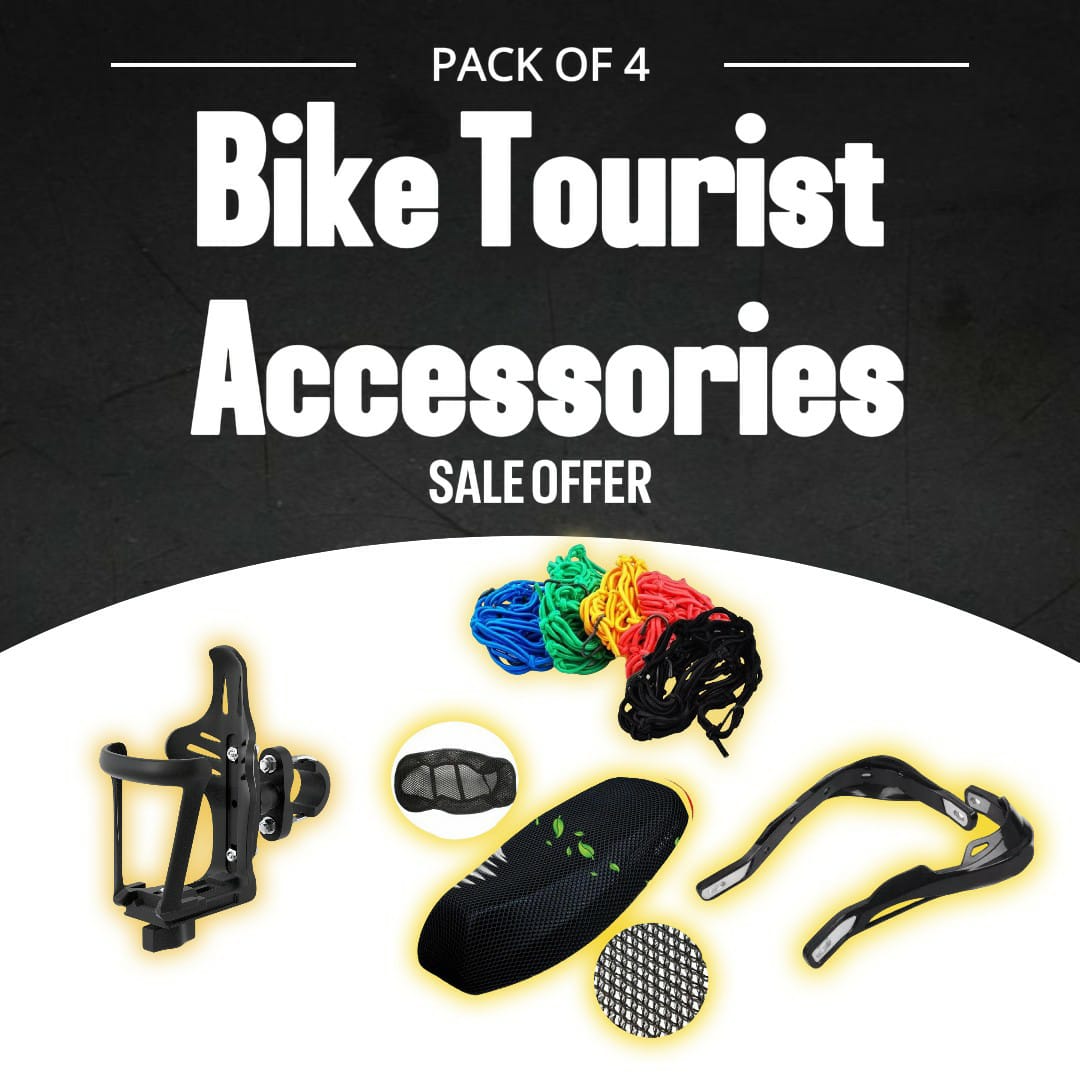 Universal 4 in 1 Bundle Tourist Travelling Accessories Kit