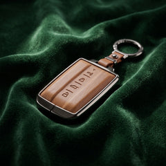 GWM Tank 500 New Elite Series Metallic Car Key Case Luxury Zinc Alloy Protection Case(Brown)