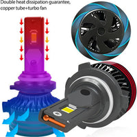 Universal LIUHAWK Bumper BI Xenon Projector 50 watt M8 Pro Max LED Supported Chrome Ring 3.0 Lens