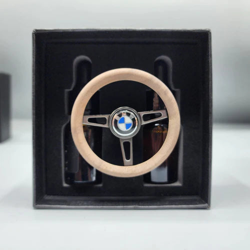 BMW Mini Steering Wheel Car perfume Long lasting Fragrance For AC Grill Circle Shape Air Conditioner