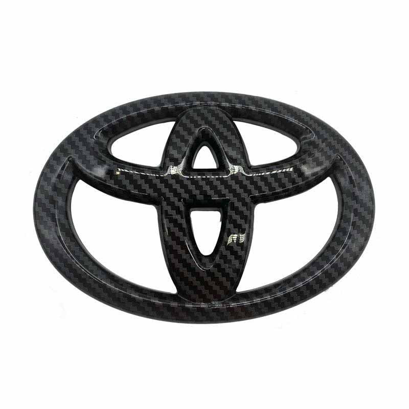 Toyota Steering Logo Carbon Fiber Style Logo