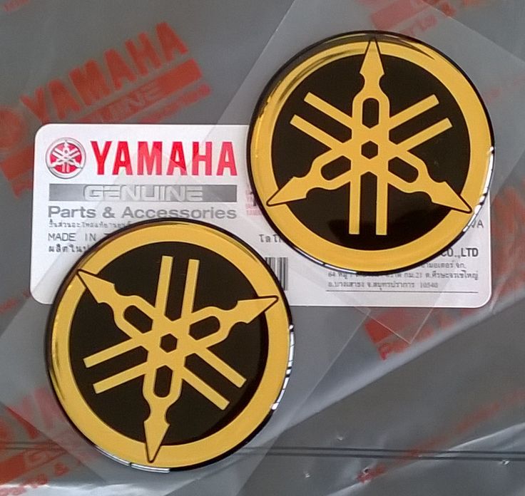 Acrylic Badge logo For YAMAHA YZF-R15 R25 R3 MT25 MT03 M-slaz150 YZF-R25 YZF-R3 4 Pcs Set